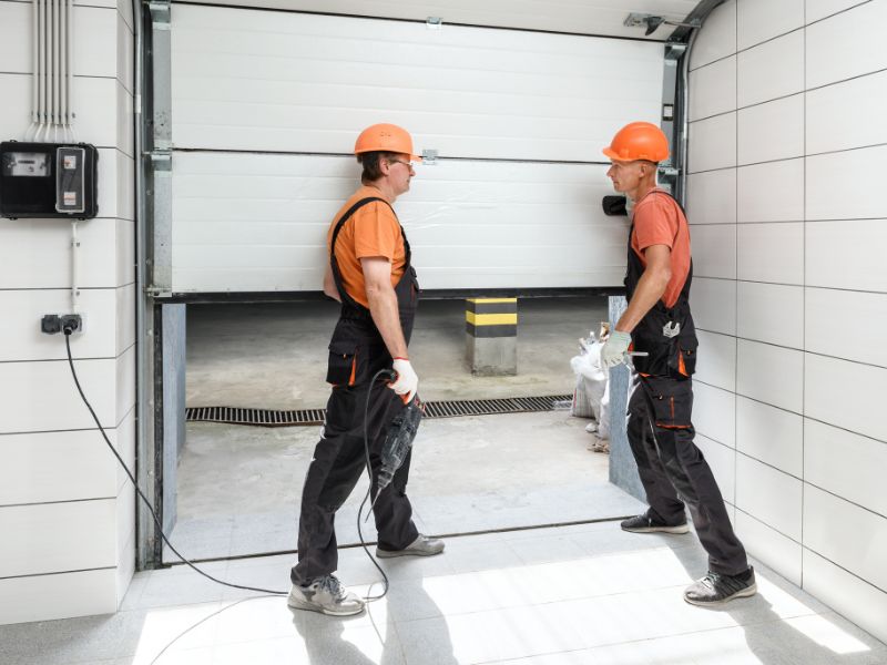 Installation porte de garage Bordeaux